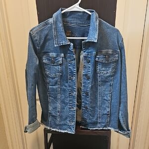Kut from the Kloth Classic Blue Denim Jacket